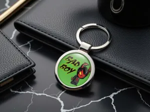 Custom Keyrings Edition Metallic Stylish Limited